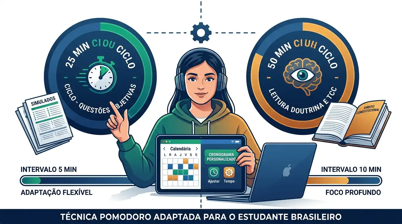 Como aplicar o Método Pomodoro à rotina brasileira de estudos