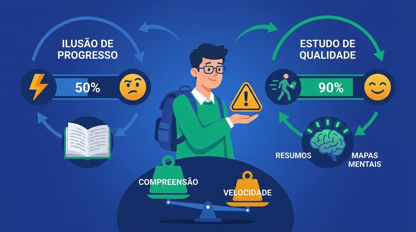 Compreensão sempre vem antes da velocidade de leitura