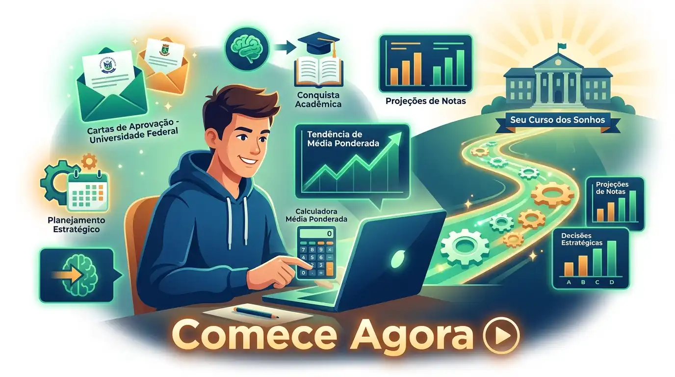 Comece a projetar suas chances no ENEM hoje